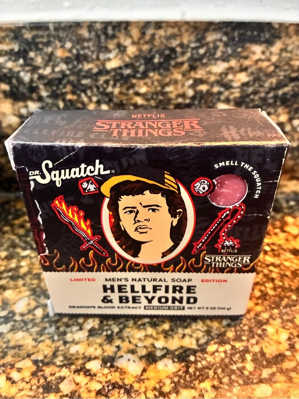 Dr. Squatch Bar Soap bundle of 2 - Limited Edition Stranger Things
